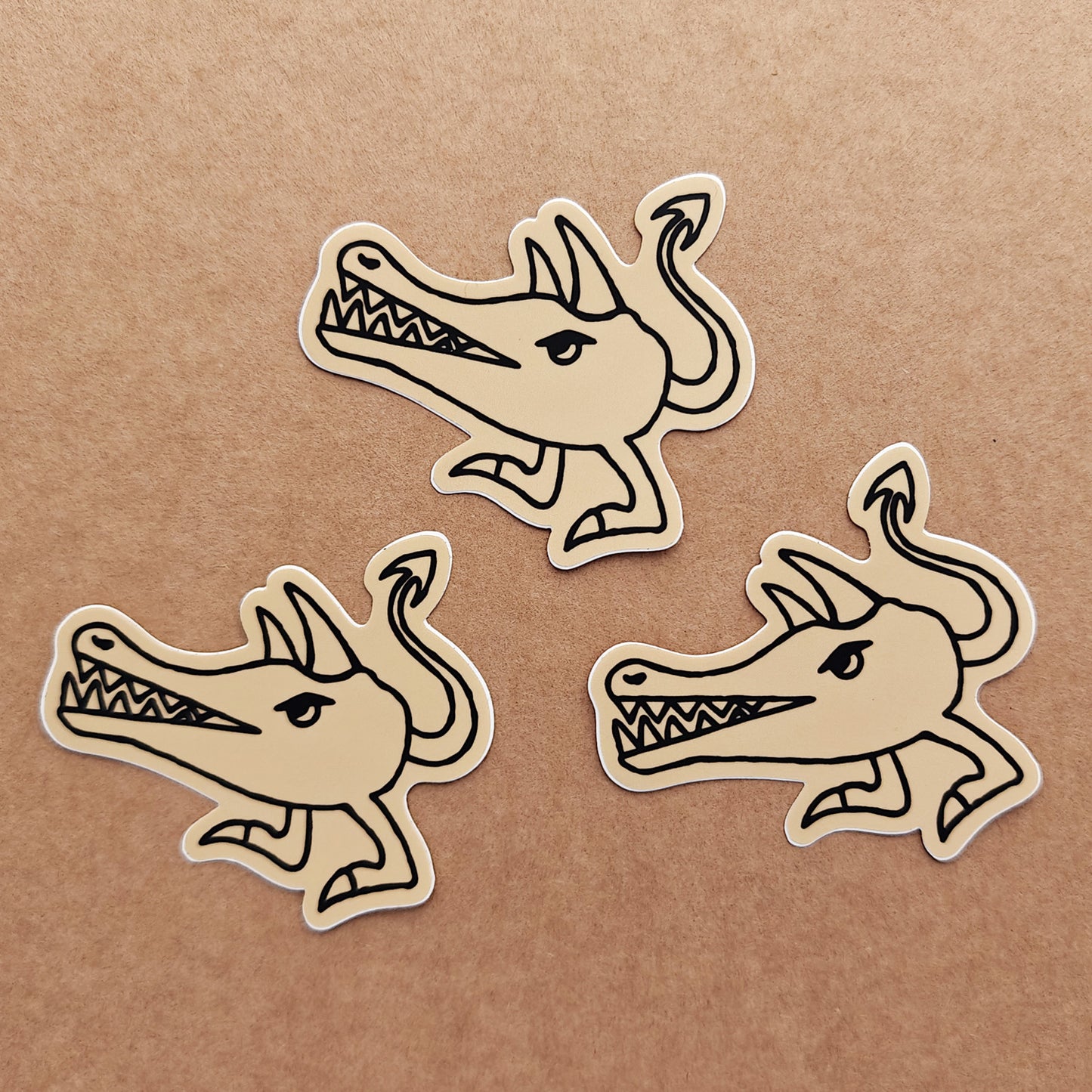 Medieval Marginalia - vinyl stickers