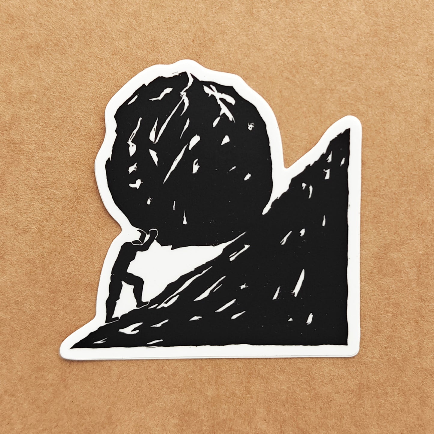 Sisyphus - vinyl sticker