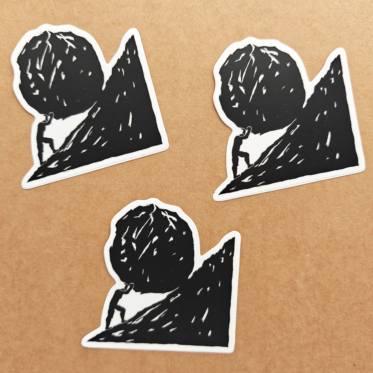 Sisyphus - vinyl sticker