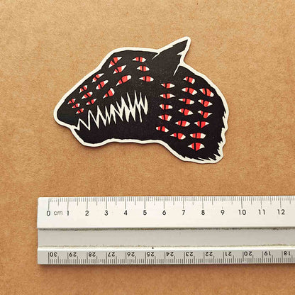 Baskerville - vinyl sticker