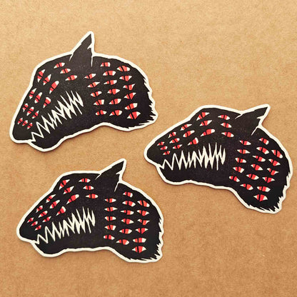 Baskerville - vinyl sticker