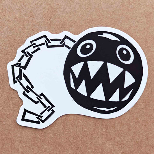 Chain Chomp - vinyl sticker