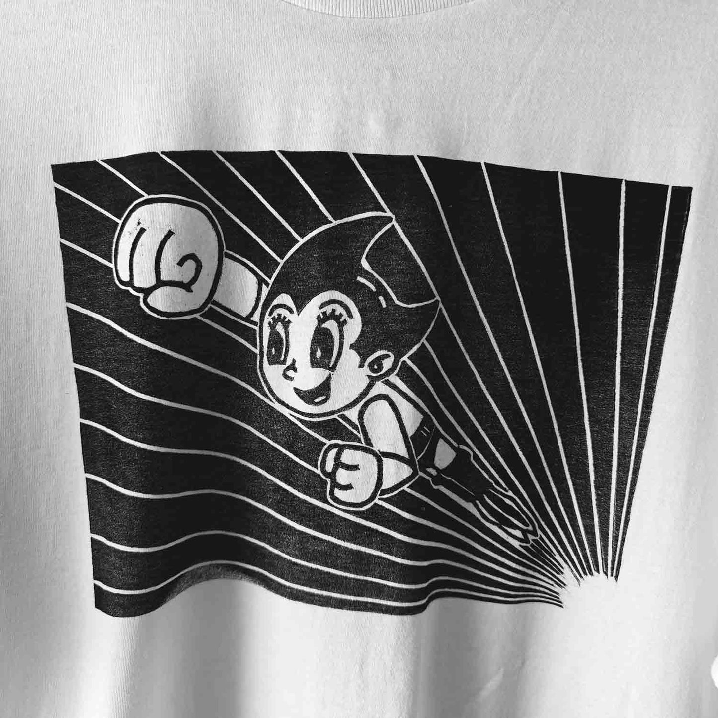 Astro Boy - woodcut printed t-shirt