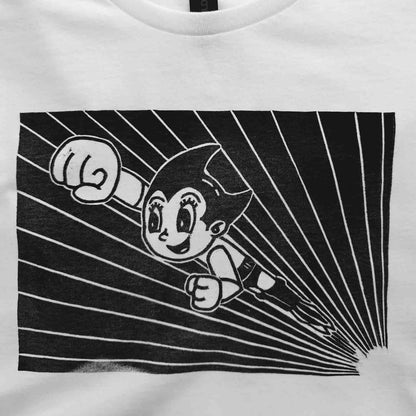 Astro Boy - woodcut printed t-shirt