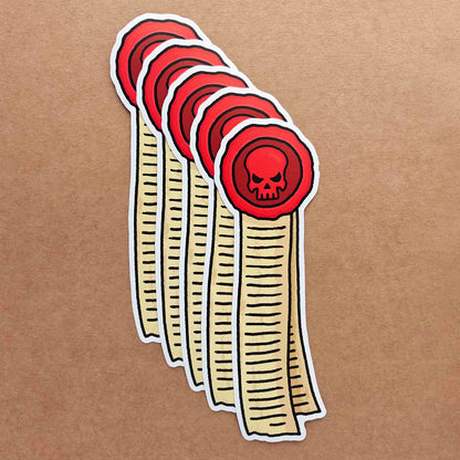 Large Purity Seal  - vinyl sticker