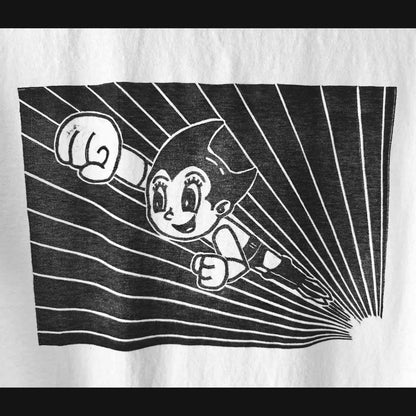 Astro Boy - woodcut printed t-shirt