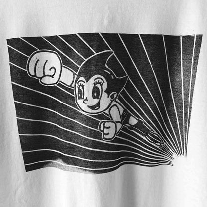 Astro Boy - woodcut printed t-shirt