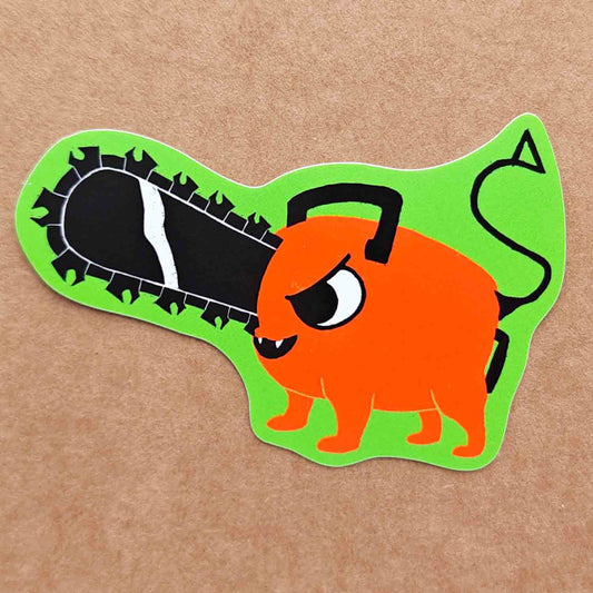 Pochita - vinyl sticker