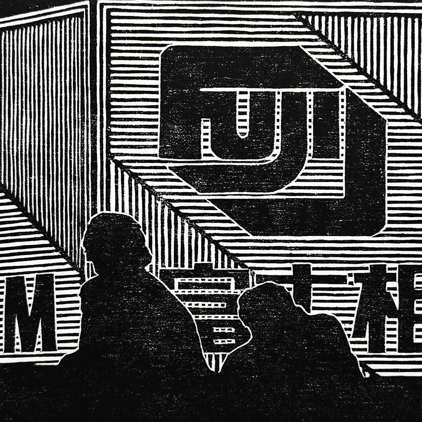 Taipei Story - woodcut print