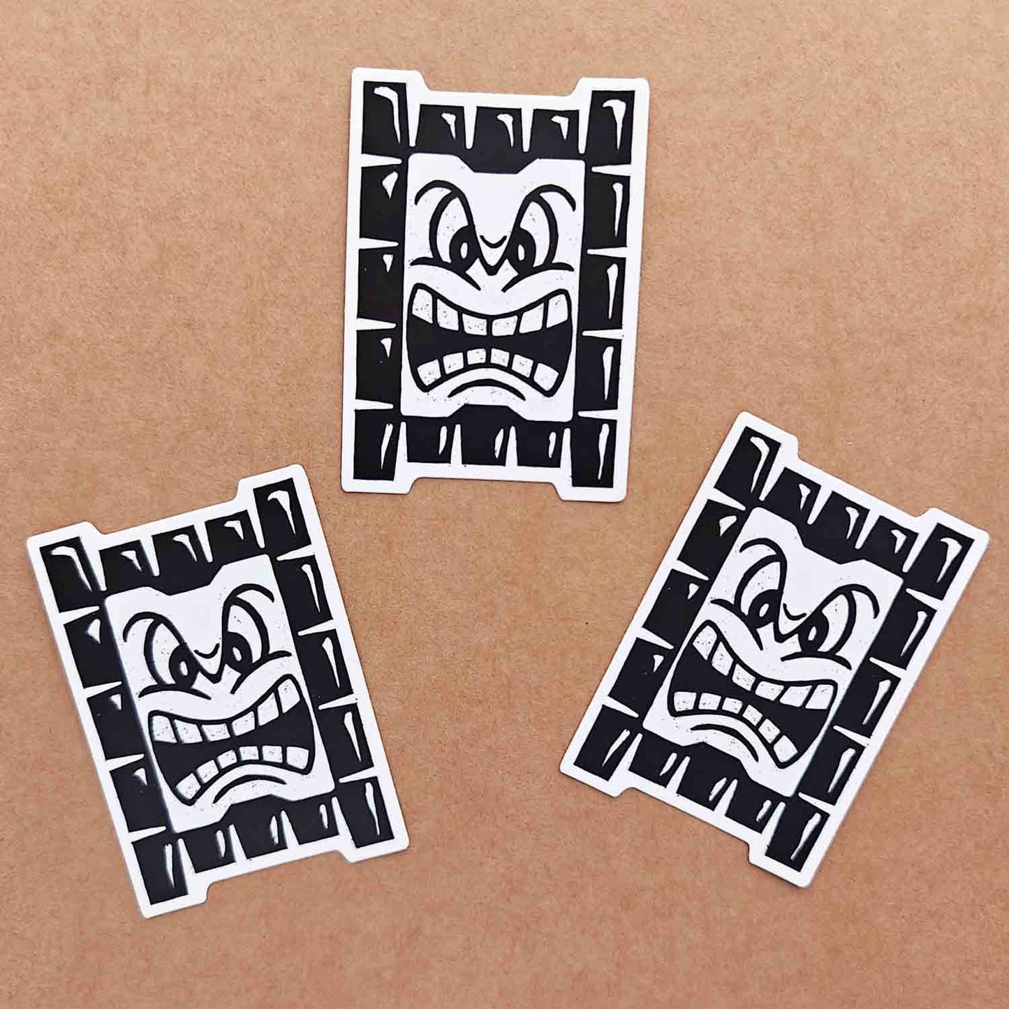 Thwomp - vinyl sticker