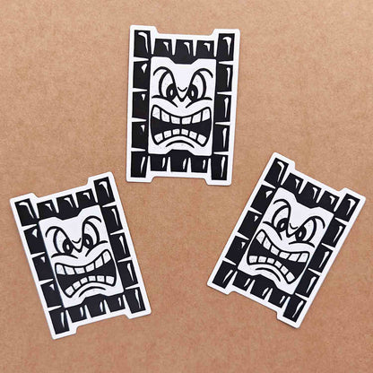 Thwomp - vinyl sticker